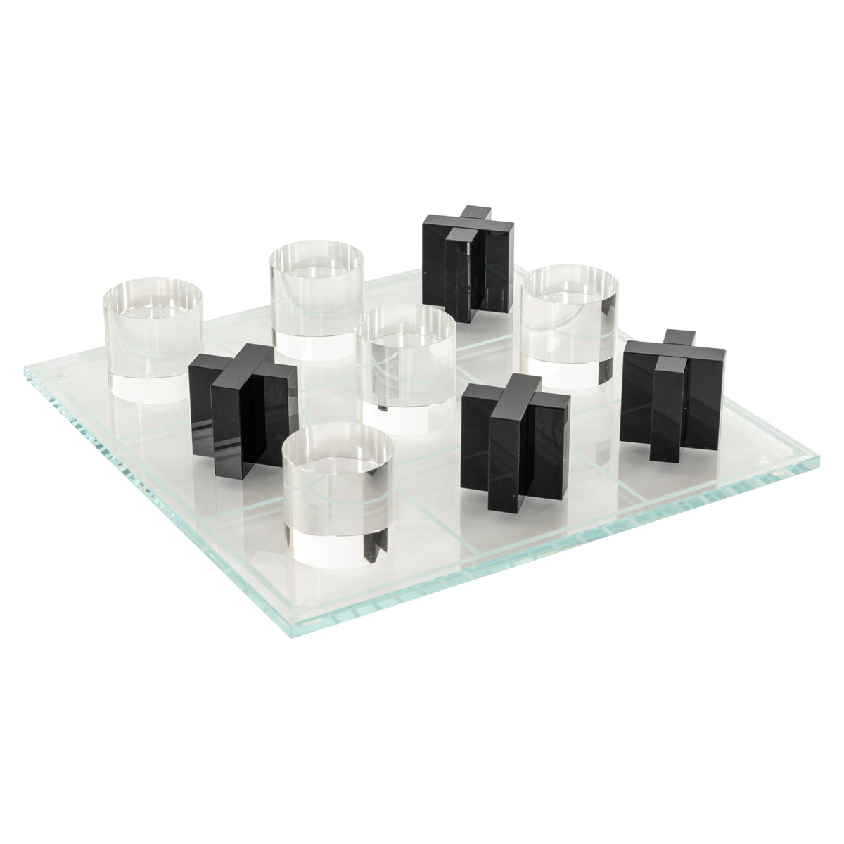 Richmond Möbel Dekoratives Spiel Zala Tic-Tac-Toe black | 212688