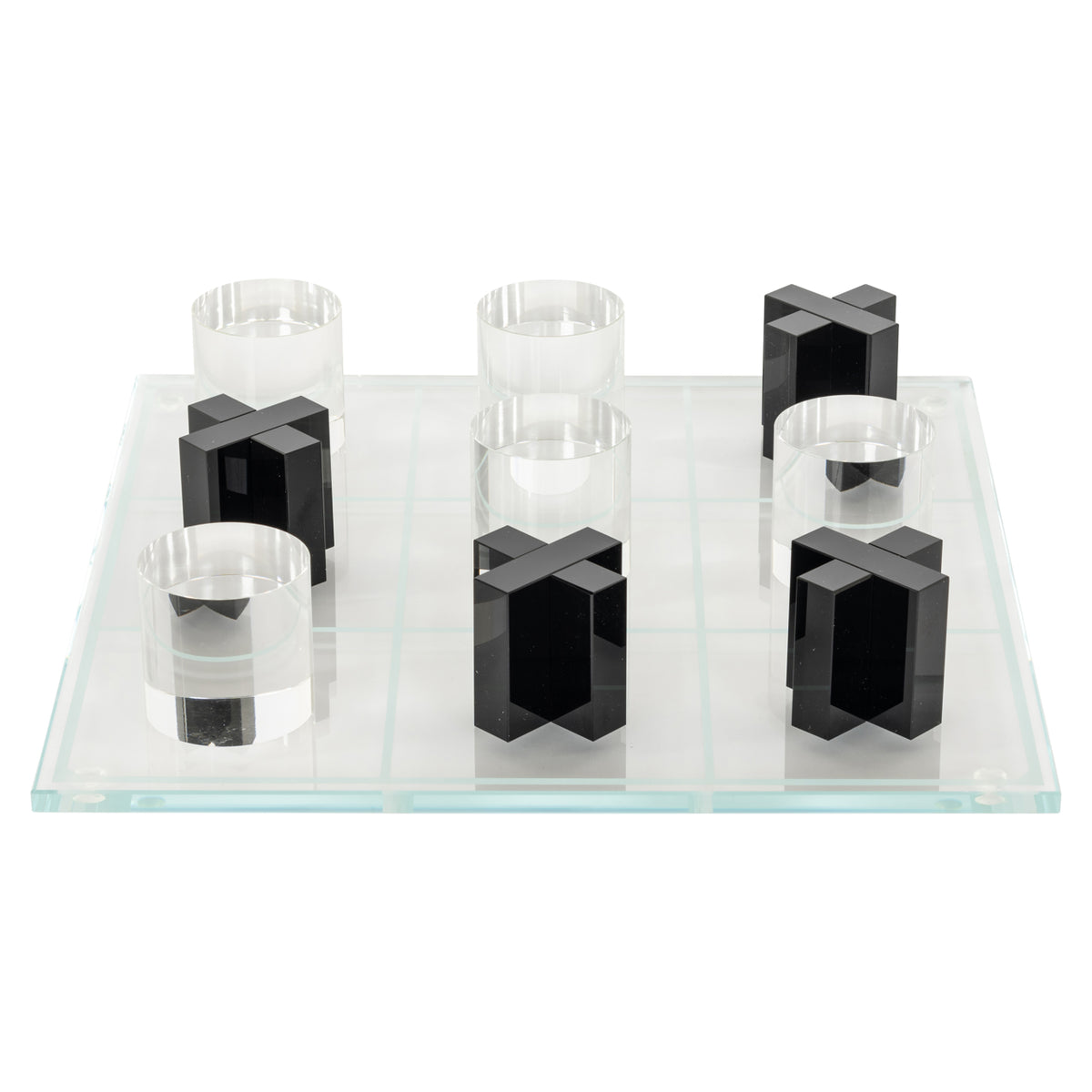 Richmond Möbel Dekoratives Spiel Zala Tic-Tac-Toe black | 212688