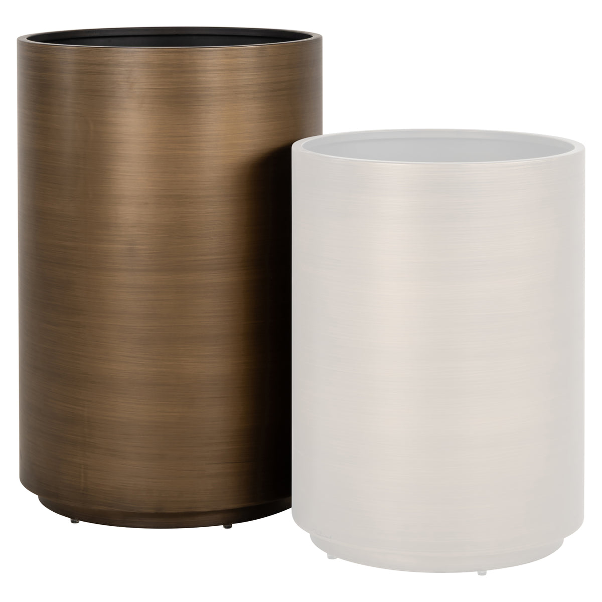 Richmond Möbel Pflanzgefäß Dira brushed gold | 213236