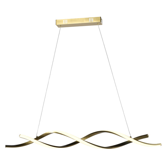 Richmond Möbel | Pendelleuchte Lorine | Brushed-gold