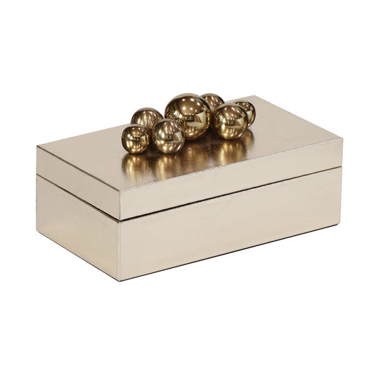 Richmond Möbel Aufbewahrungsbox Norah gold | 210969