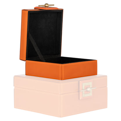 Richmond Möbel Aufbewahrungsbox Bodine orange | 212095