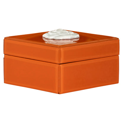 Richmond Möbel | Aufbewahrungsbox Lunia | Orange