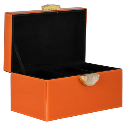 Richmond Möbel | Aufbewahrungsbox Lia | Orange