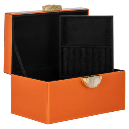 Richmond Möbel | Aufbewahrungsbox Lia | Orange
