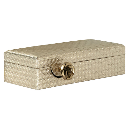 Richmond Möbel Aufbewahrungsbox Trace gold | 212101
