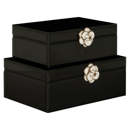 Richmond Möbel Aufbewahrungsbox Vivy black | 212160