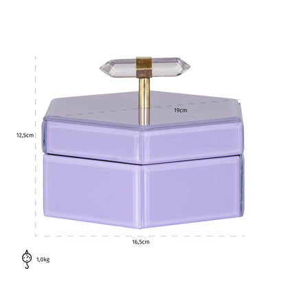 Richmond Möbel | Aufbewahrungsbox Jutta | Purple