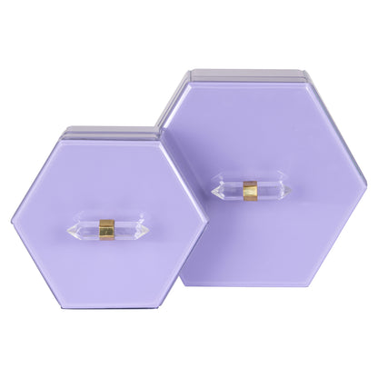 Richmond Möbel | Aufbewahrungsbox Jutta | Purple