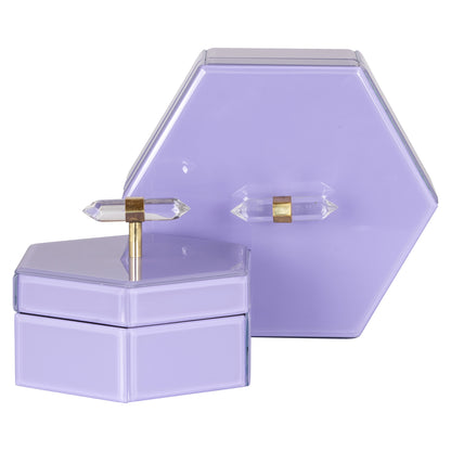 Richmond Möbel | Aufbewahrungsbox Jutta | Purple