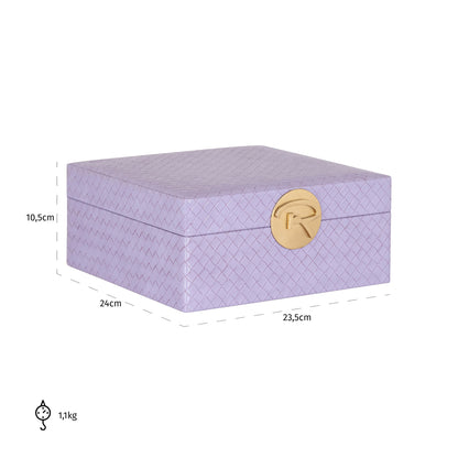 Richmond Möbel | Aufbewahrungsbox Joelle | Purple