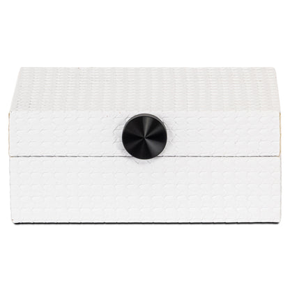 Richmond Möbel Aufbewahrungsbox Myrth white | 213532