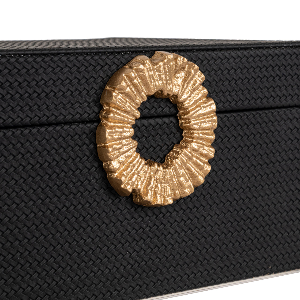 Richmond Möbel | Aufbewahrungsbox Amal | Black-gold