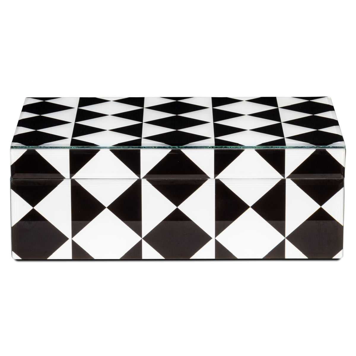 Richmond Möbel Aufbewahrungsbox Silas black/white | 213543