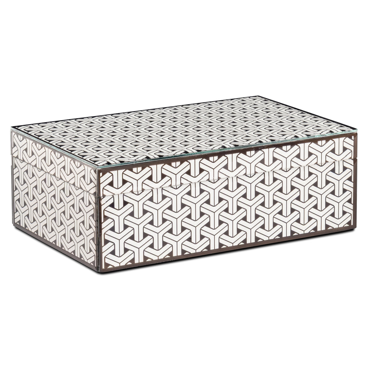 Richmond Möbel Aufbewahrungsbox Feliz black/white | 213545