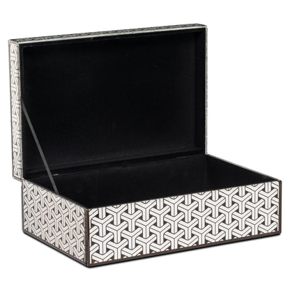 Richmond Möbel Aufbewahrungsbox Feliz black/white | 213545