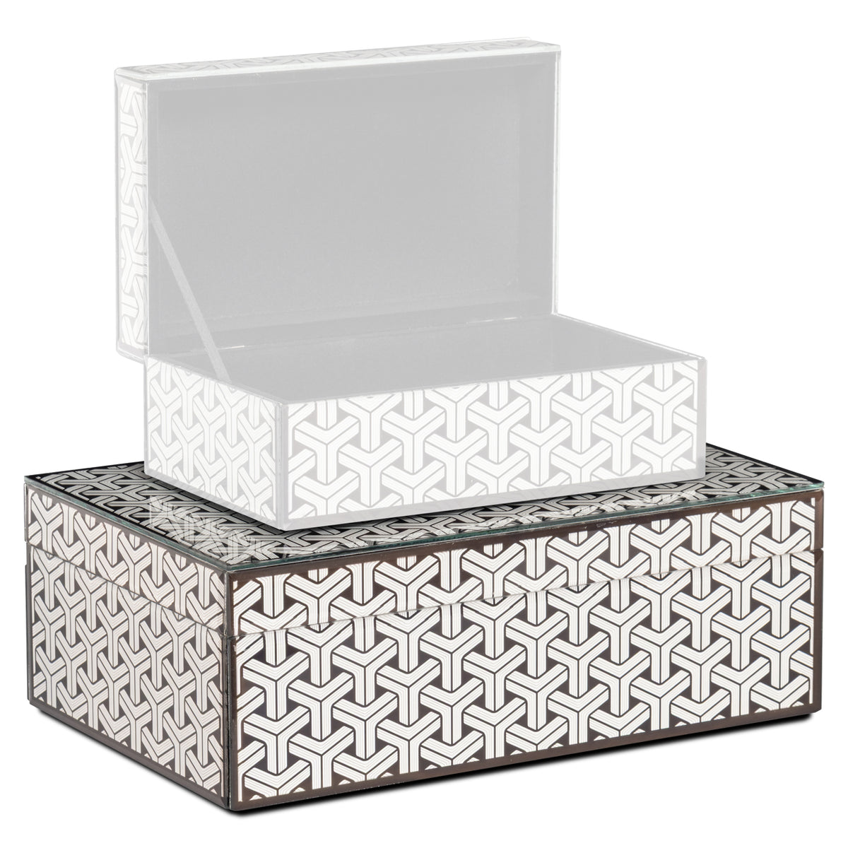 Richmond Möbel Aufbewahrungsbox Feliz black/white | 213545