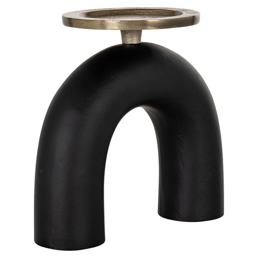 Richmond Möbel | Kerzenhalter Livi | Black-gold