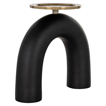 Richmond Möbel | Kerzenhalter Livi | Black-gold