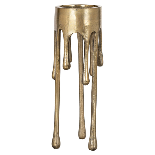 Richmond Möbel Kerzenhalter Lorin brushed gold | 211452
