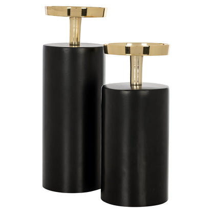 Richmond Möbel | Kerzenhalter Caya | Black-gold