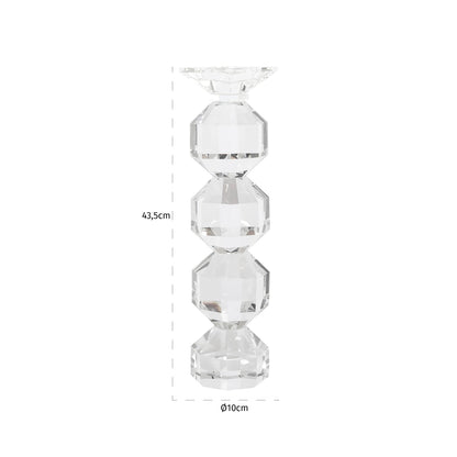 Richmond Möbel | Kerzenhalter Safia | Clear-transparent
