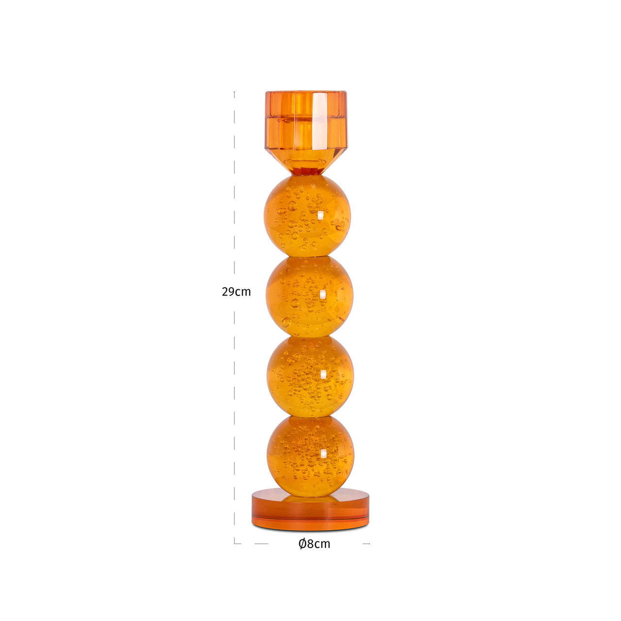 Richmond Möbel | Kerzenhalter Raylan | Orange