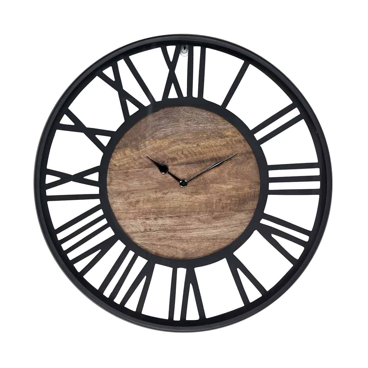 Richmond Möbel | Uhr Scott | Schwarz