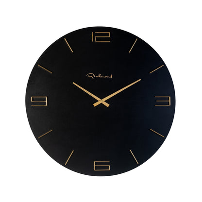 Richmond Möbel Uhr Byram black/gold | 211149