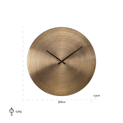 Richmond Möbel | Uhr Aden | Gold