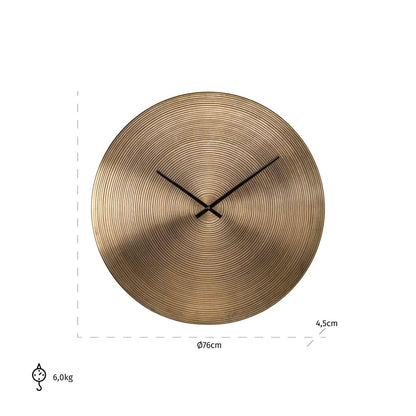 Richmond Möbel | Uhr Aden | Gold