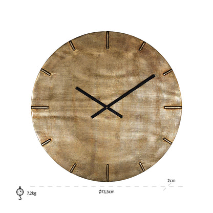 Richmond Möbel | Uhr Zane | Gold