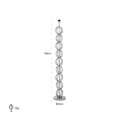 Richmond Möbel | Stehlampe Bliss | Silber