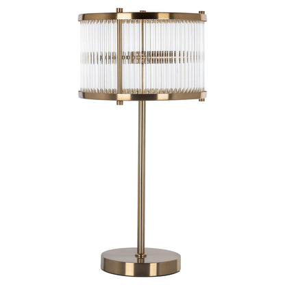 Richmond Möbel | Tischlampe Loiza | Brushed-gold