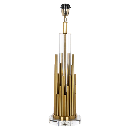 Richmond Möbel | Tischlampe Dex | Brushed-gold