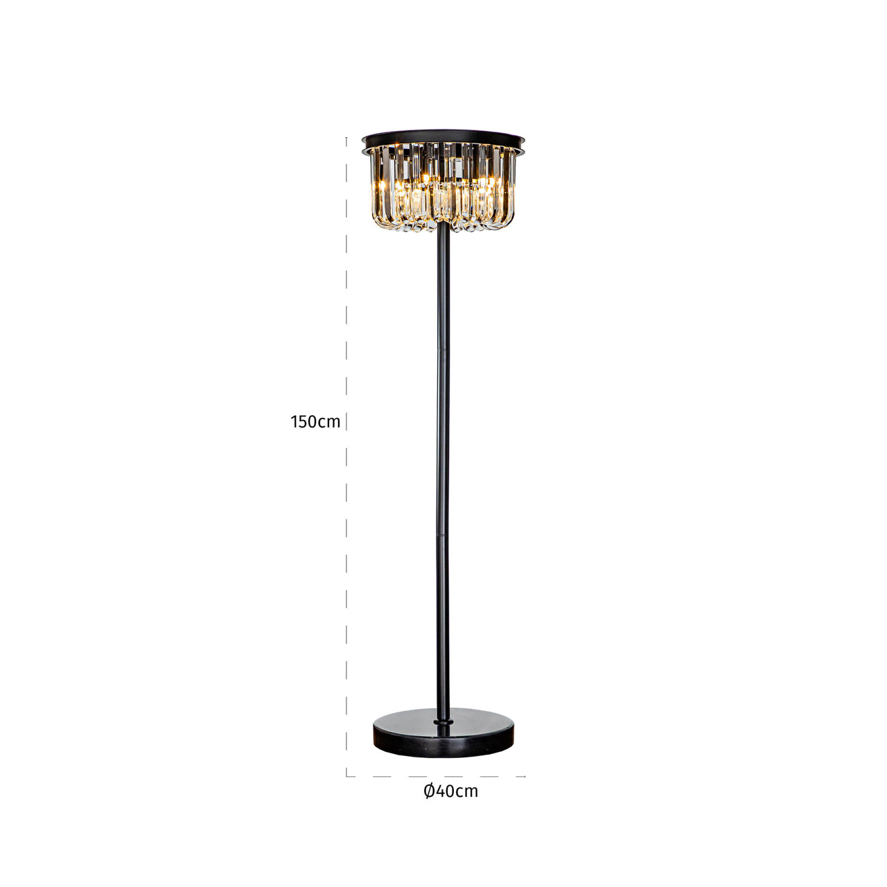 Richmond Möbel | Stehlampe Dagmar | Black