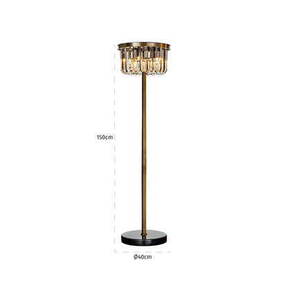 Richmond Möbel | Stehlampe Dagmar | Black
