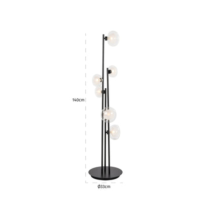 Richmond Möbel | Stehlampe Luva | Black