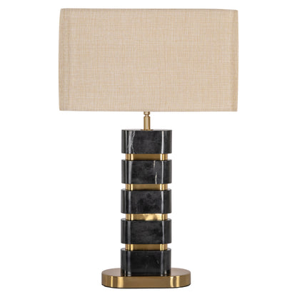 Richmond Möbel | Tischlampe Levina | Black-gold