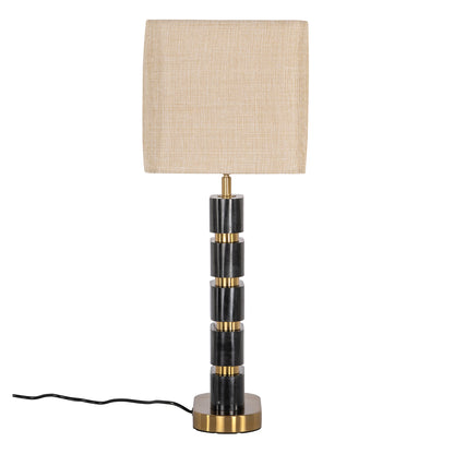Richmond Möbel | Tischlampe Levina | Black-gold