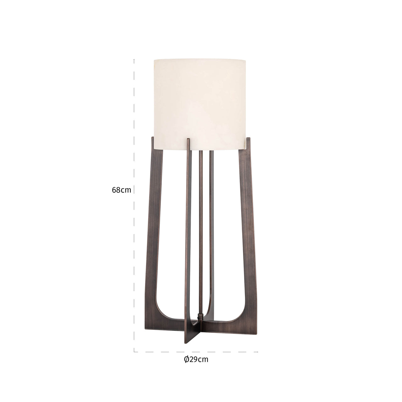 Richmond Möbel | Tischlampe Loura | Bronze