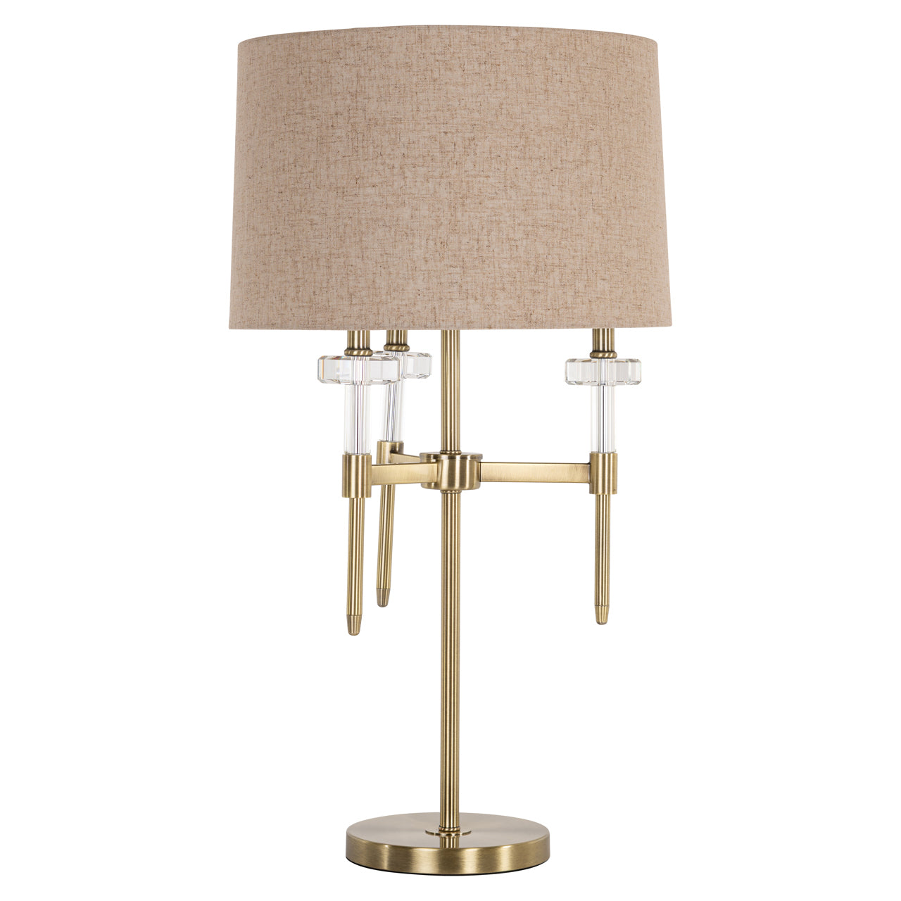 Richmond Möbel | Tischlampe Josie | Brushed-gold