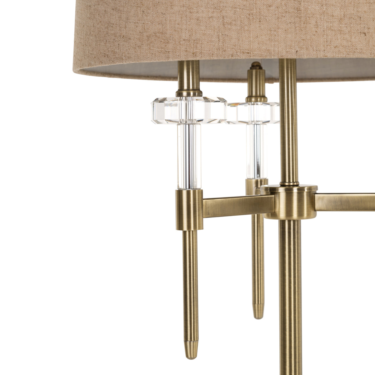 Richmond Möbel Stehlampe Josie brushed gold | 213392