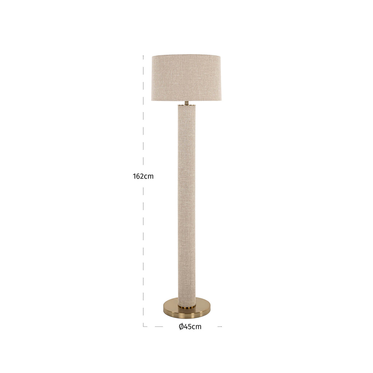 Richmond Möbel Stehlampe Joline beige | 213398