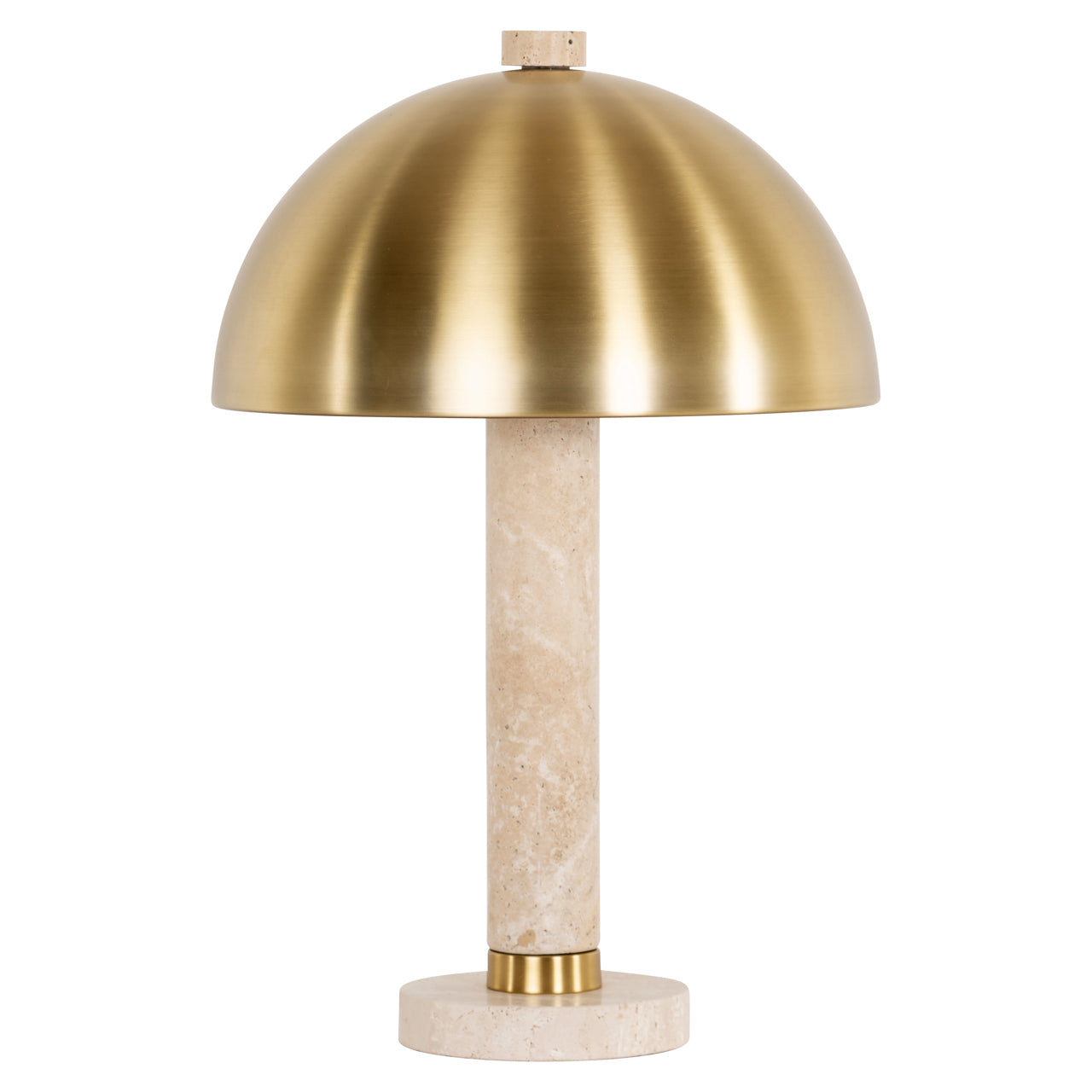 Richmond Möbel | Tischlampe Jara | Brushed-gold