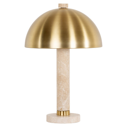 Richmond Möbel | Tischlampe Jara | Brushed-gold