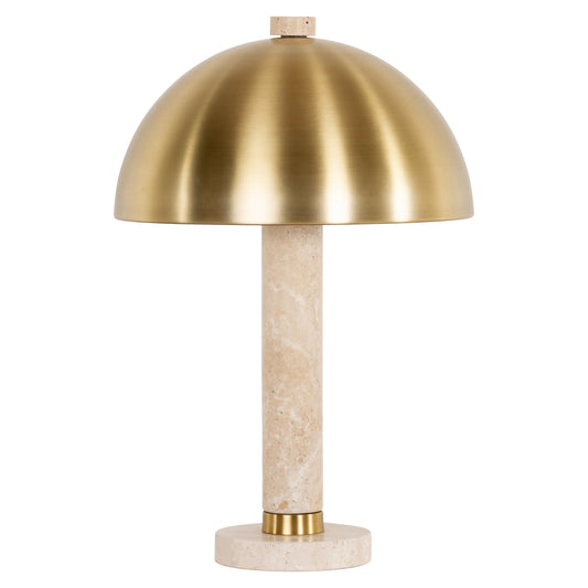 Richmond Möbel | Tischlampe Jara | Brushed-gold