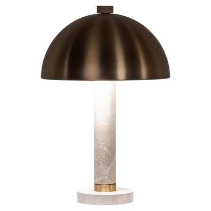 Richmond Möbel | Tischlampe Jara | Brushed-gold