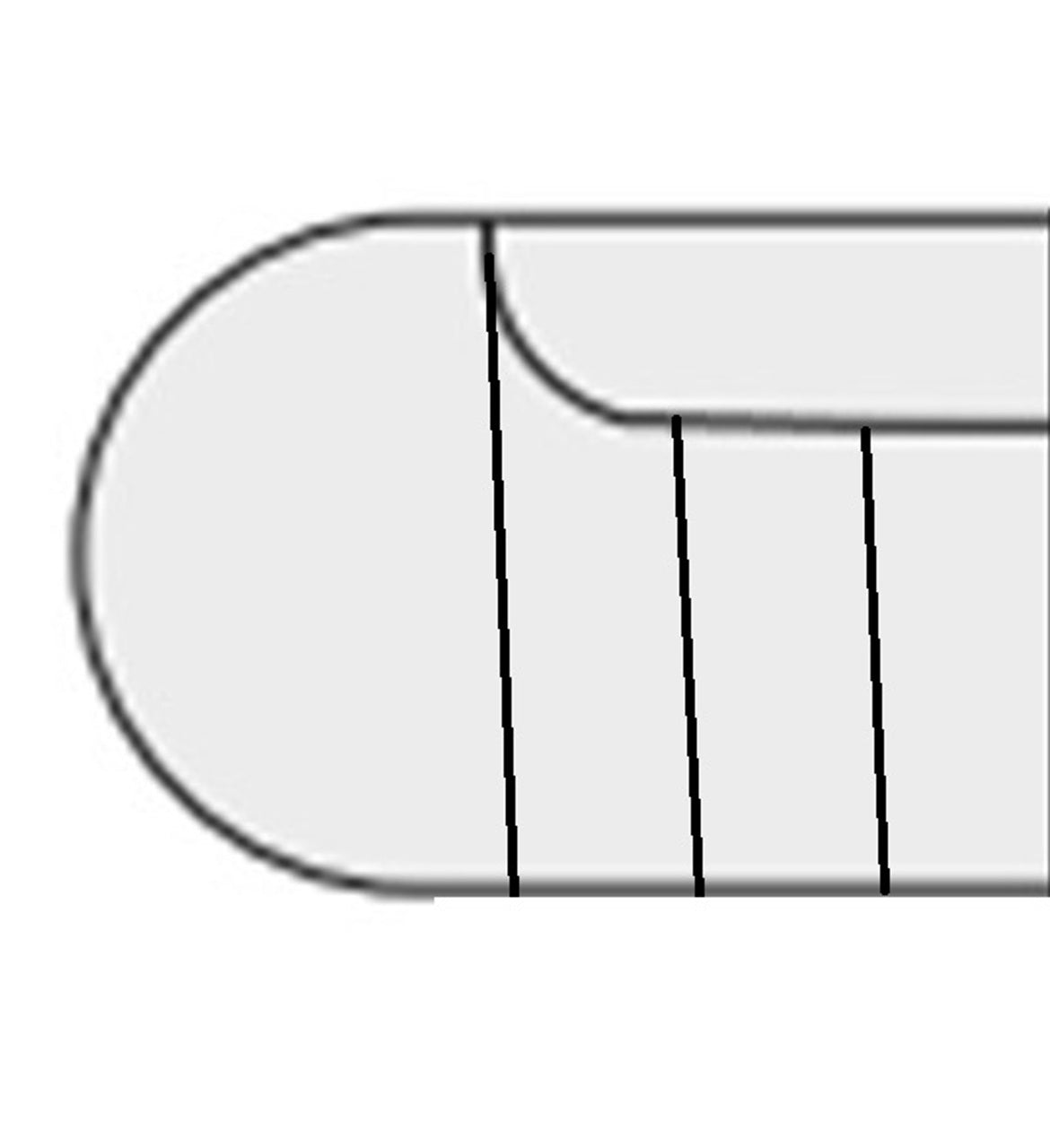 Richmond Möbel | Sitzbank Landmark customized open end left straight
