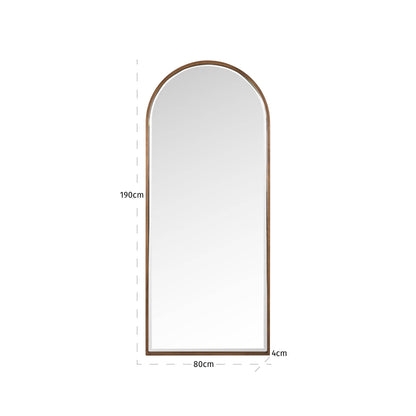 Richmond Möbel Spiegel Maylinn brushed gold | 213505